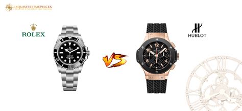 big bang hublot vs rolex submariner